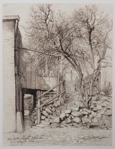 Old Mühlenberg near Millern Gate by Johann Theobald Riefesell