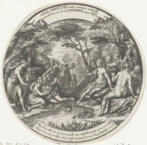 Diana Discovers the Pregnancy of Callisto by Johann Theodor de Bry