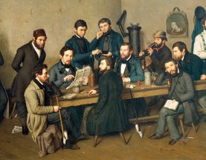 Arrested revolutionists in Trier (detail)