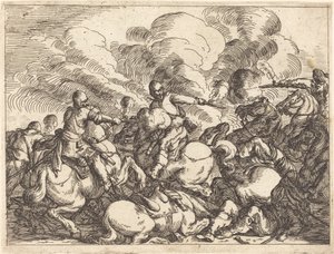Caprices of Various Battles by Johann Wilhelm Baur