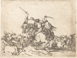 Caprices of Various Battles by Johann Wilhelm Baur