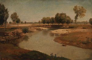 Rur Landscape by Johann Wilhelm Schirmer