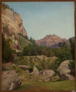 Swiss Mountain Landscape