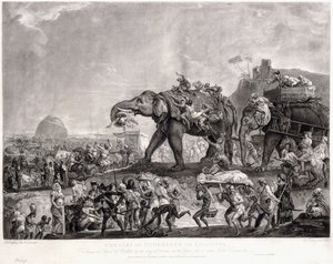 Embassy of Hyderbeck to Calcutta, from the Vizier of Oude, by Way of Patna, in the Year 1788, to Meet Lord Cornwallis, c. 1800