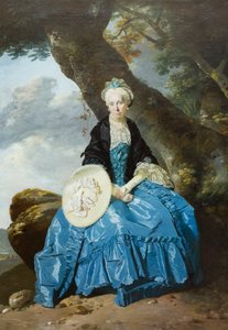 Mrs Oswald by Johann Zoffany