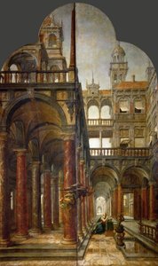 The Annunciation by Johann or Hans von Aachen