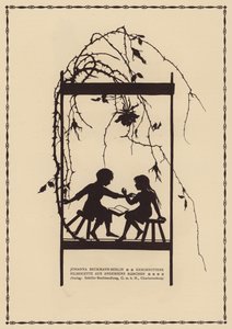Silhouette from a Hans Christian Andersen Fairy Tale by Johanna Beckmann