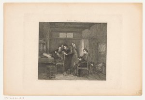 Interior with an Administrator at His Desk