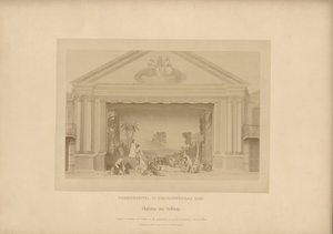 Passion Play of Ober-Ammergau - Christ on the Mount of Olives by Johannes Bernhard