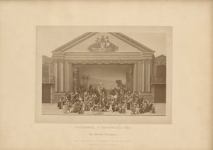 Passion Play of Ober-Ammergau - The Bronze Serpents by Johannes Bernhard