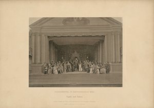 Passion Play of Ober-Ammergau - Vashti and Esther by Johannes Bernhard
