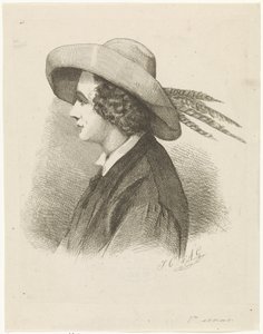 Portrait of Martinus Antonius Kuytenbrouwer in Profile