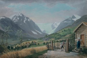 Boeyum Glacier, Krondalen by Johannes Flintoe