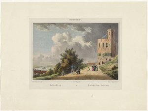 View of the Belvedere in Nijmegen by Johannes Franciscus Christ
