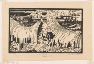 The Wave by Johannes Frederik Engelbert ten Klooster (signed by artist)