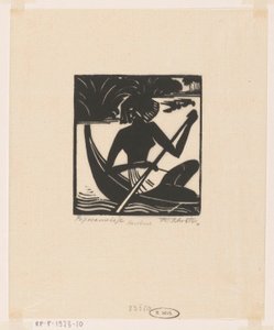 Papuan Girl by Johannes Frederik Engelbert ten Klooster (signed by artist)