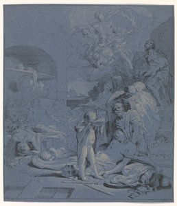 Supplication of Saint Roch by Johannes Glauber