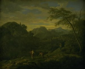 Southern Mountain Scenery by Johannes Glauber