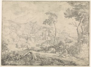 Three Shepherds in a Storm