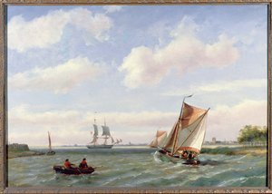 Fishing Boat in an Estuary
