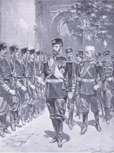 His Imperial Majesty the Tsar by Johannes Hermann Barend Koekkoek