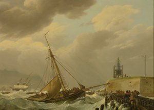 Ships in Stormy Seas
