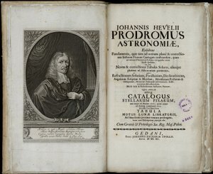 Johannes Hevelius, Prodromus Astronomiae, 1690 by Johannes Hevelius