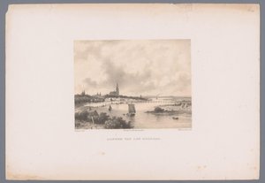 View of Arnhem from the Rehberg from the Series 