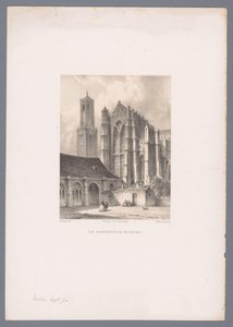 View of the Dom Church and Dom Tower in Utrecht