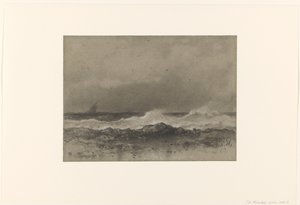 Seascape by Johannes Hilverdink