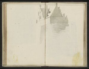 Watersloot Gate in Delft by Johannes Huibert Prins