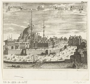View of the Yeni Cami by Johannes Jacobsz van den Aveele