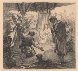 Adoration of the Shepherds by Johannes Josephus Aarts