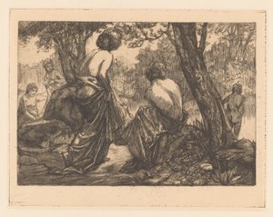 Bathing Women by Johannes Josephus Aarts