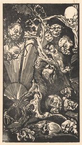 Tree with Fantastic Faces by Johannes Josephus Aarts