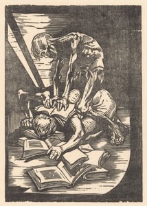 Death with Victim by Johannes Josephus Aarts