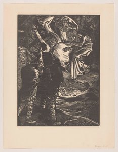 Macbeth and Banquo Meet the Three Witches
