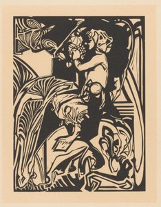 Satyr with Bunch of Grapes