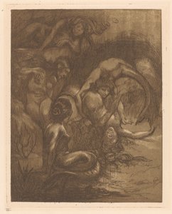 Five Mermaids by Johannes Josephus Aarts