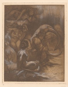 Five Mermaids by Johannes Josephus Aarts