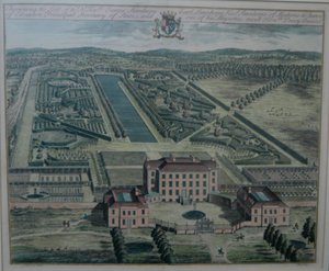 An Engraving of Chevening by Johannes Kip
