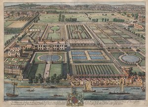 Beaufort House, Chelsea by Johannes Kip