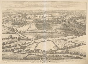 The Castle of Bolsover in Derbyshire: one of the Seats of the most Noble and Mighty Prince John Holles Duke of Newcastle, Marquis and Earl of Clare, Baron Haughton, Lord Lt. of the County of Nottingham and of the Town and County of the Town of Nottingham by Johannes Kip