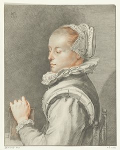 Portrait of a Young Woman by Johannes Kornlein