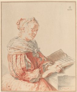 Young Girl at the Keyboard