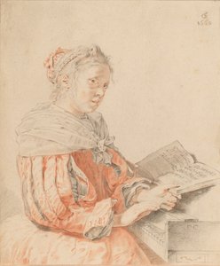 Young Girl at the Keyboard