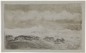Hare Hunt by Johannes Tavenraat
