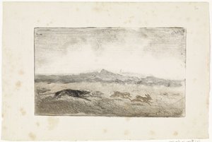 Hare Hunt by Johannes Tavenraat