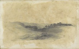 Hilly Landscape with Trees