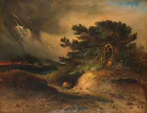 The Thunderstorm by Johannes Tavenraat